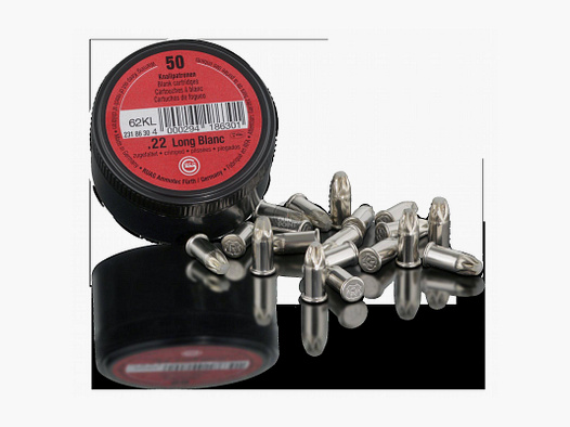 GECO - Cartuchos de fogueo .22lr. largo - 50 unidades