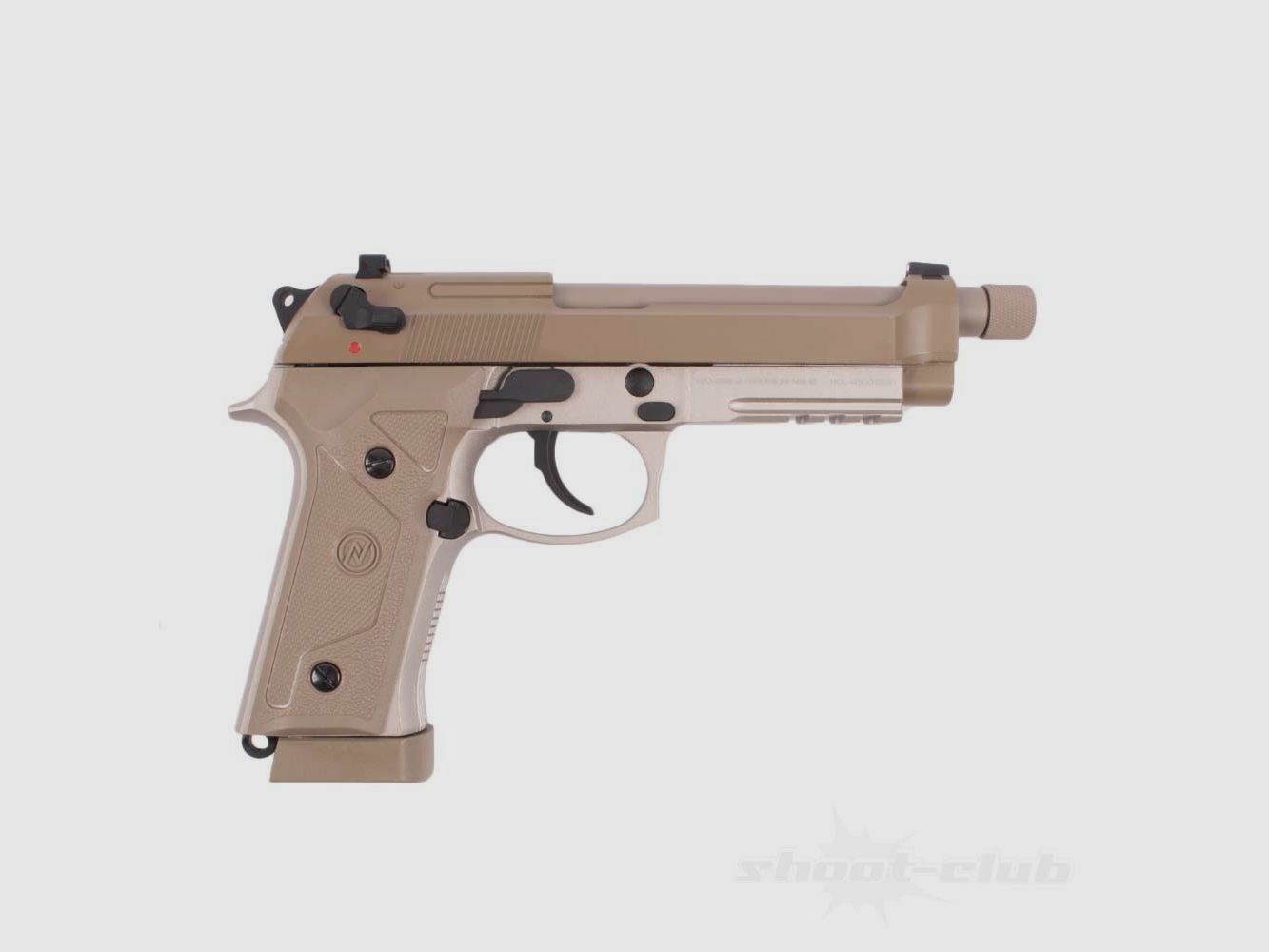 NXG NX92 Elite Tactical Blow Back 4.5 mm BB Desert M14x1 li