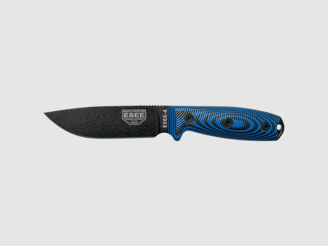 Messer ESEE 4 Blau/Schwarz G10, Bild 1 von 3