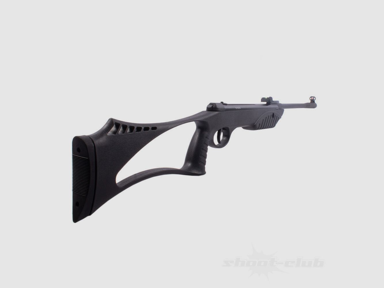 shoXx XS16 Kipplauf Luftgewehr 4,5 mm Diabolo im Kugelfang Set