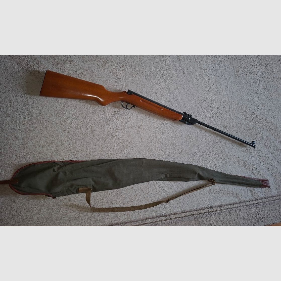 Rifle de aire DDR "Haenel" Suhl, modelo III-284