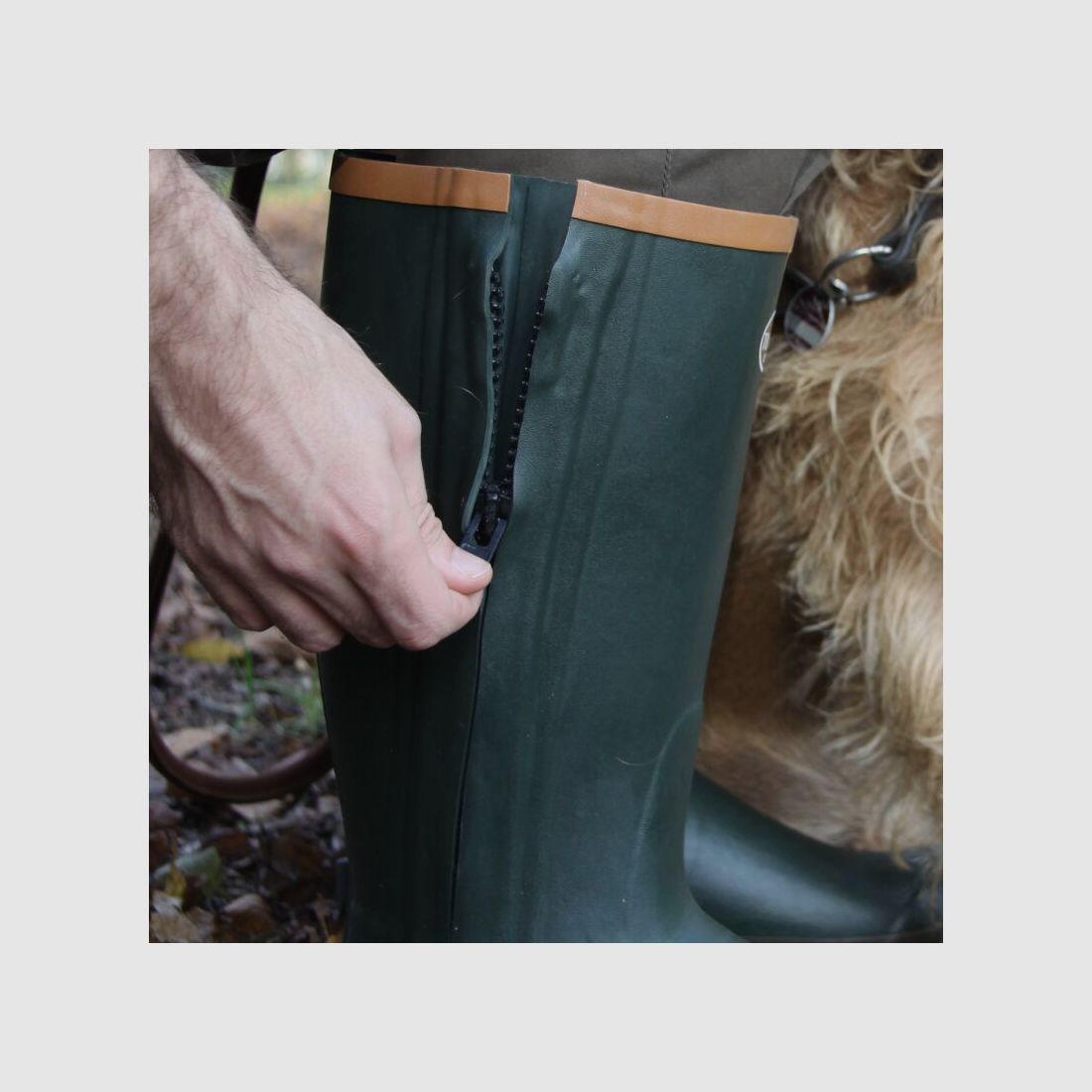 Tracker Neopren Comfort Gummistiefel Dark Olive