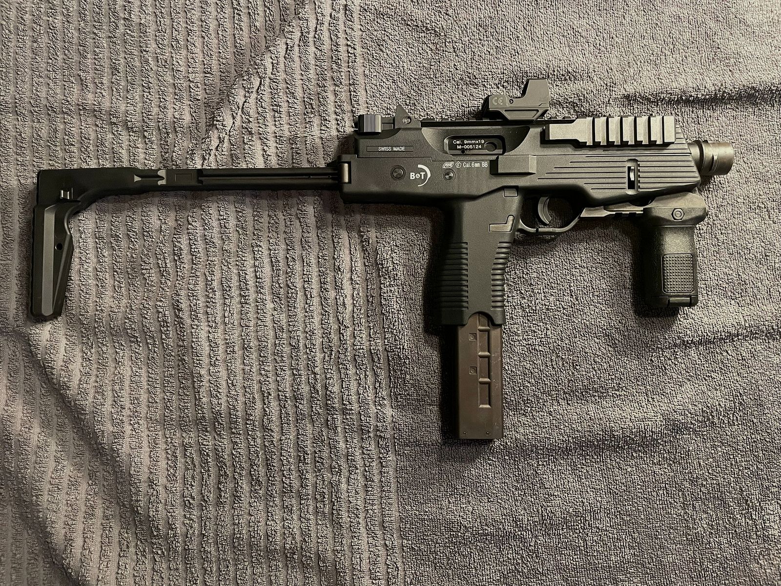 KWA B&T MP9A3 GBB 6mm 1.1 Joule