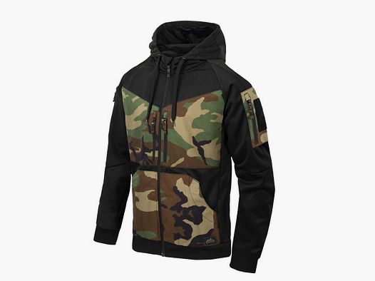 HELIKON-TEX ROGUE HOODIE (FullZip) US WOODLAND