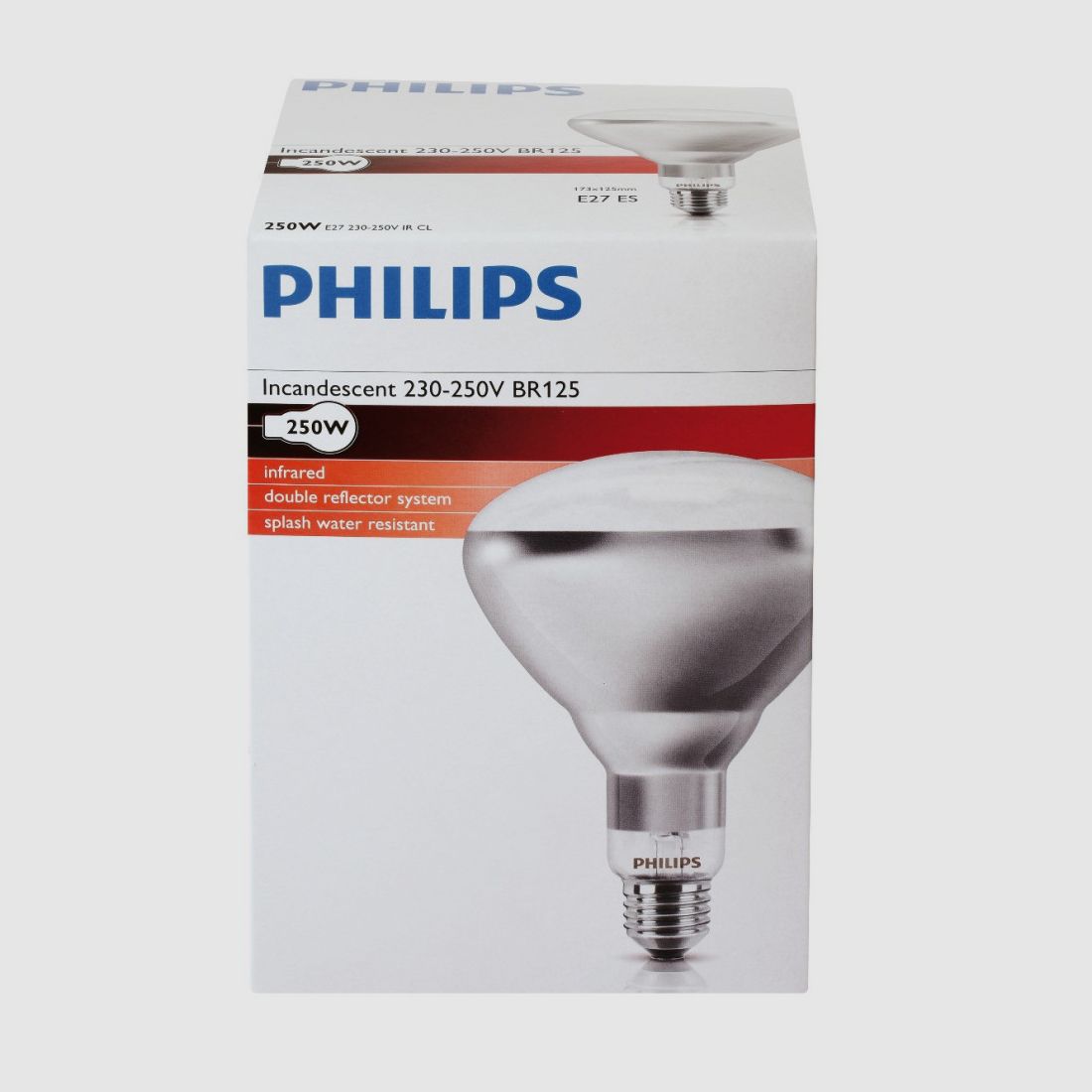 PHILIPS IR Żarówka E27 250W, zdjęcie 3 z 3
