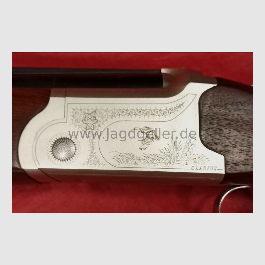 Gladius Bockdoppelflinte Einabzug Wechselchokes Kaliber 12/76