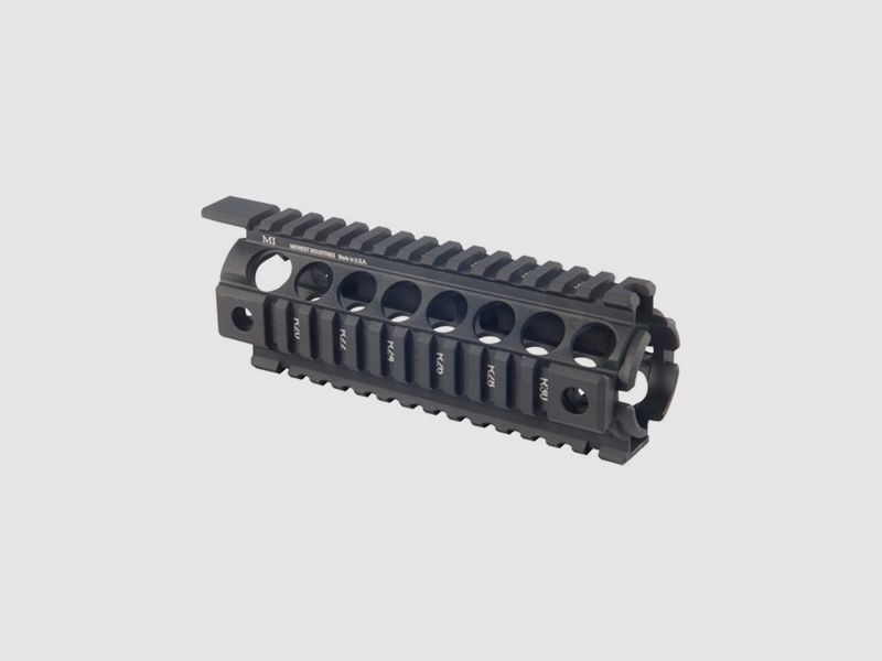 MIDWEST INDUSTRIES ZWEITEILIGER KARABINEN-VORDERGRIFF, SCHWARZ, Bild 2 von 5