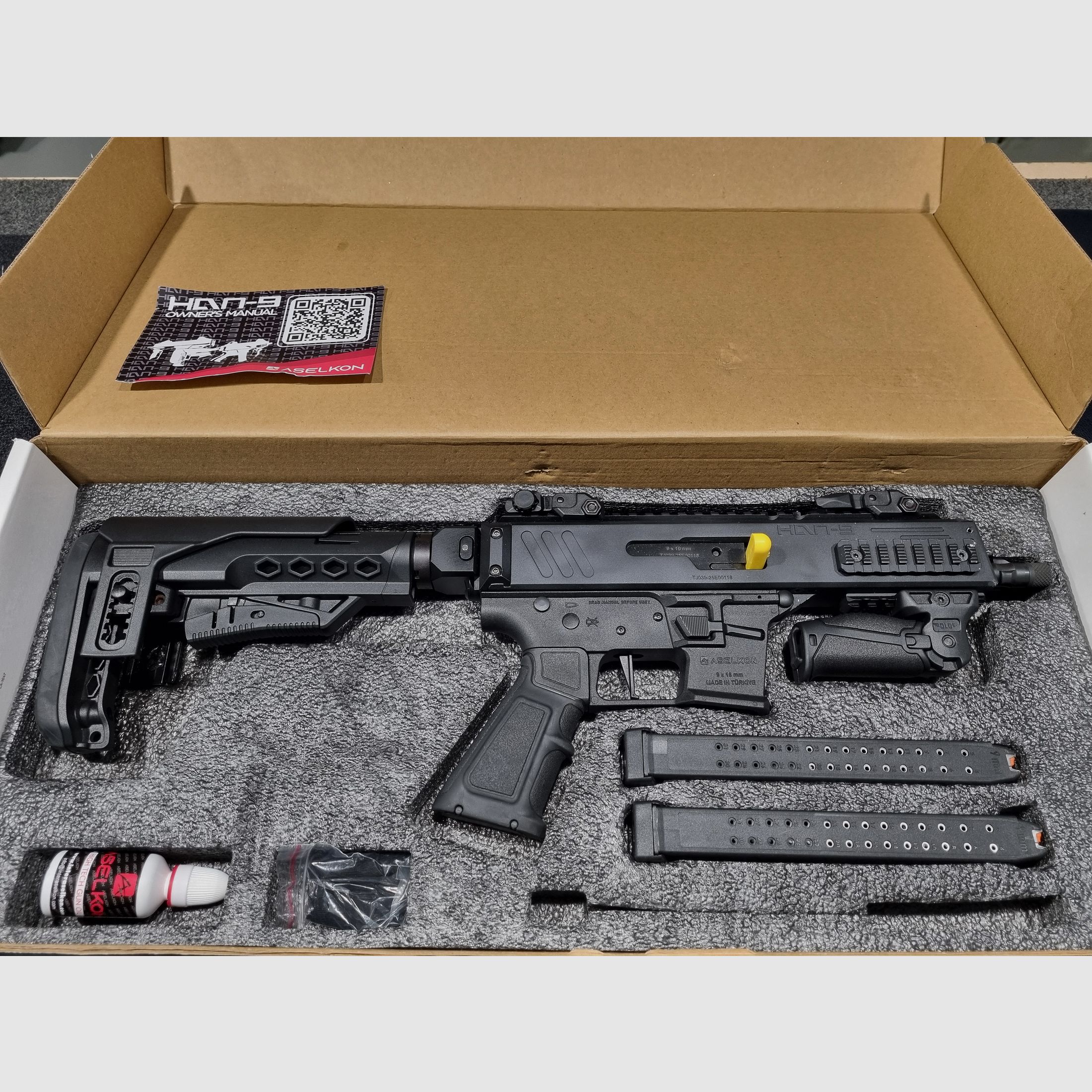 Halfautomatisch pistool ASELKON HAN-9 kal. 9x19 loop: 6,5", afbeelding 2 van 8