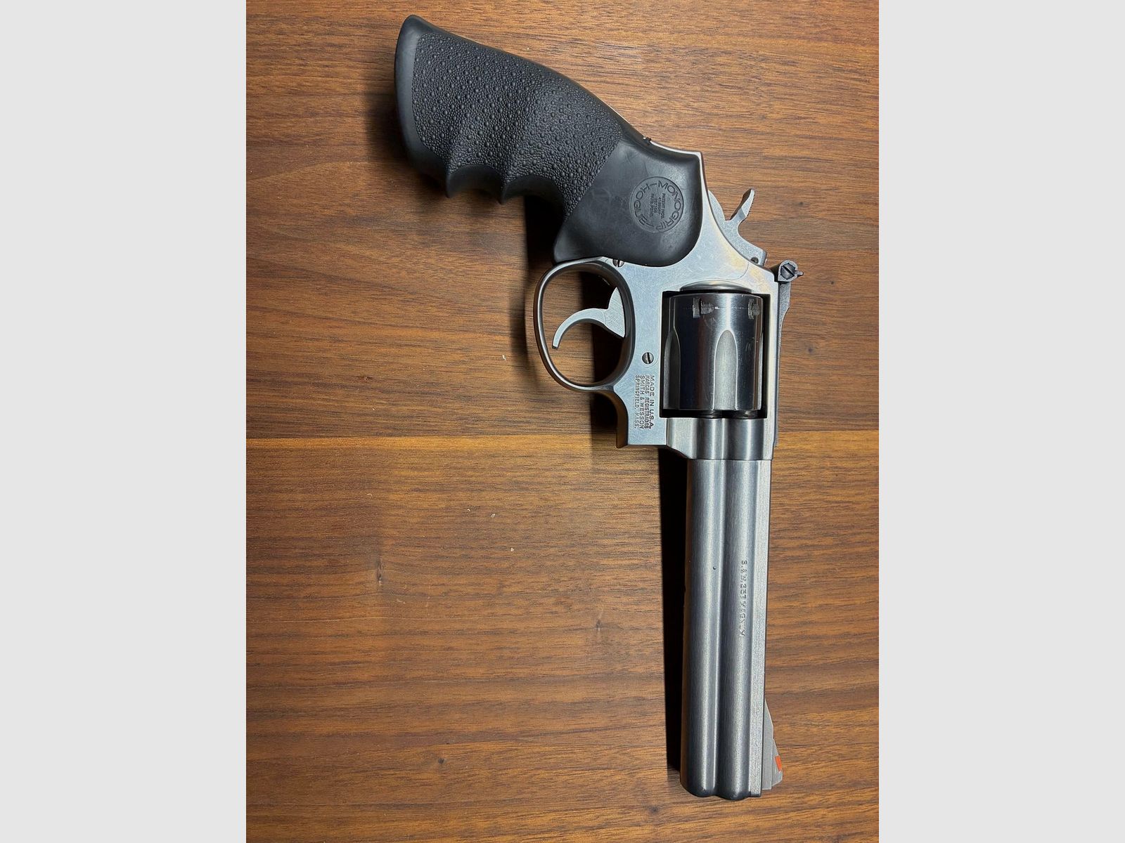 Smith & Wessen Revolver 686 Stainless 6" Lauf; neuwertig