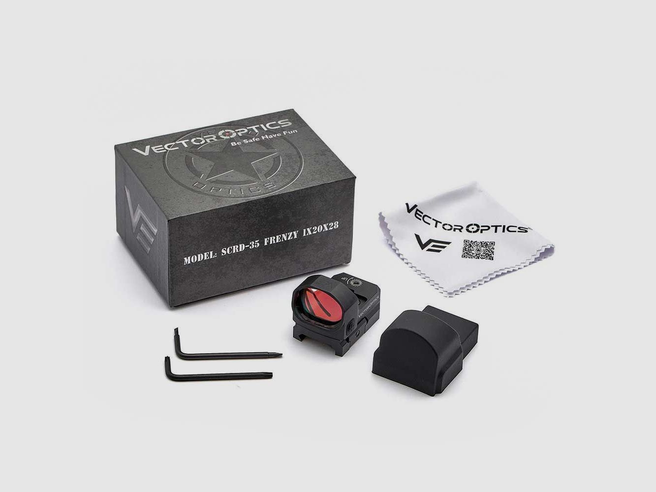 Vector Optics SCRD-35 Frenzy 1x20x28 3MOA Vista de punto rojo, imagen 1 de 3