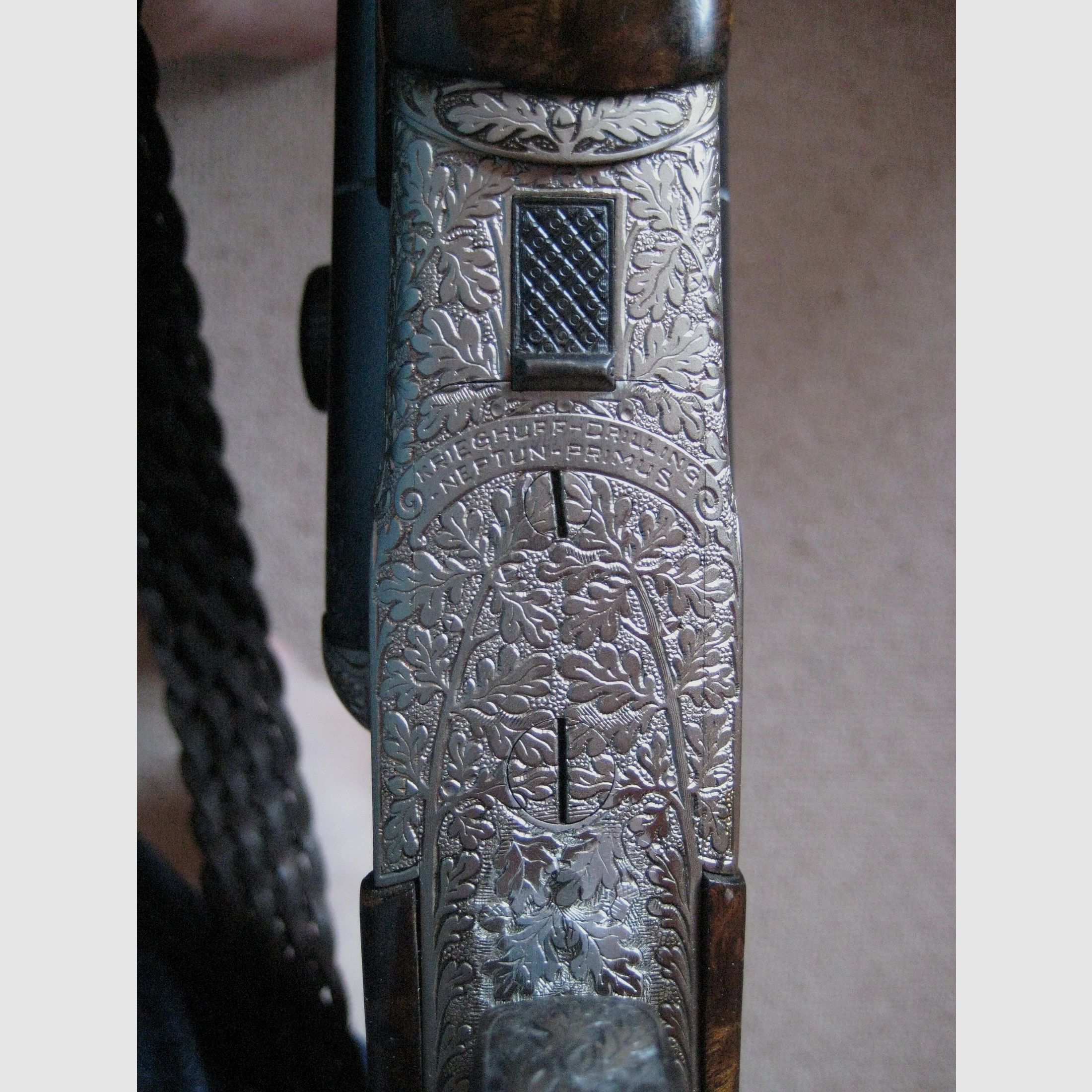 Krieghoff Neptun Primus Seitenschloss Spitzenklasse 7x65R, EL 22 Hornet, 16/70