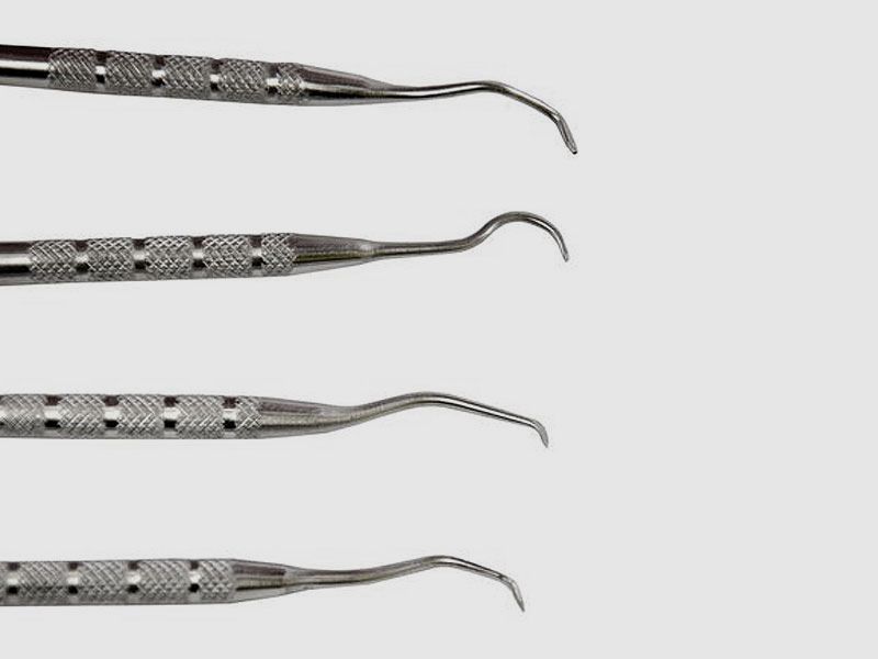 Picos de limpieza de armas Tipton, acero inoxidable