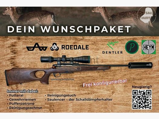 Jungjägerpaket (JJP) - HEYM SR30 Ranger-T - Frei konfigurierbar Macht neugierig auf mehr für Links- & Rechtsschützen