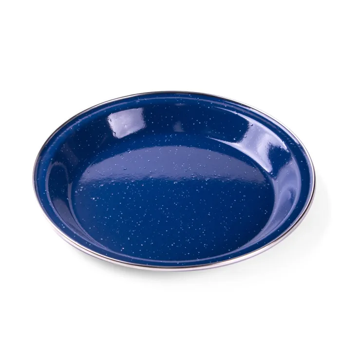 Set da campeggio in smalto grande 12 pezzi in blu, immagine 4 di 6
