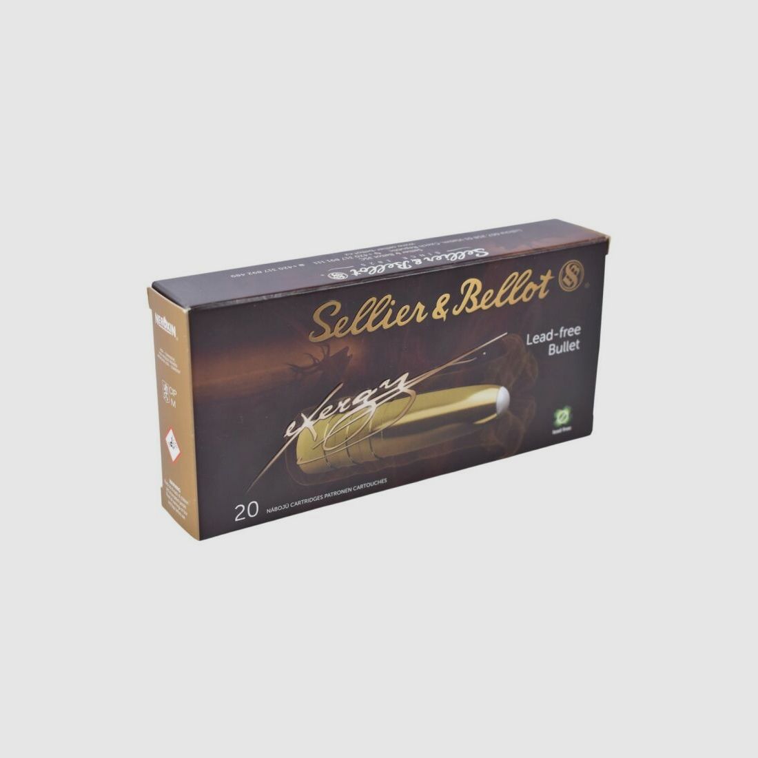Sellier & Bellot 180grs XRG 20STK .30-06Spring.