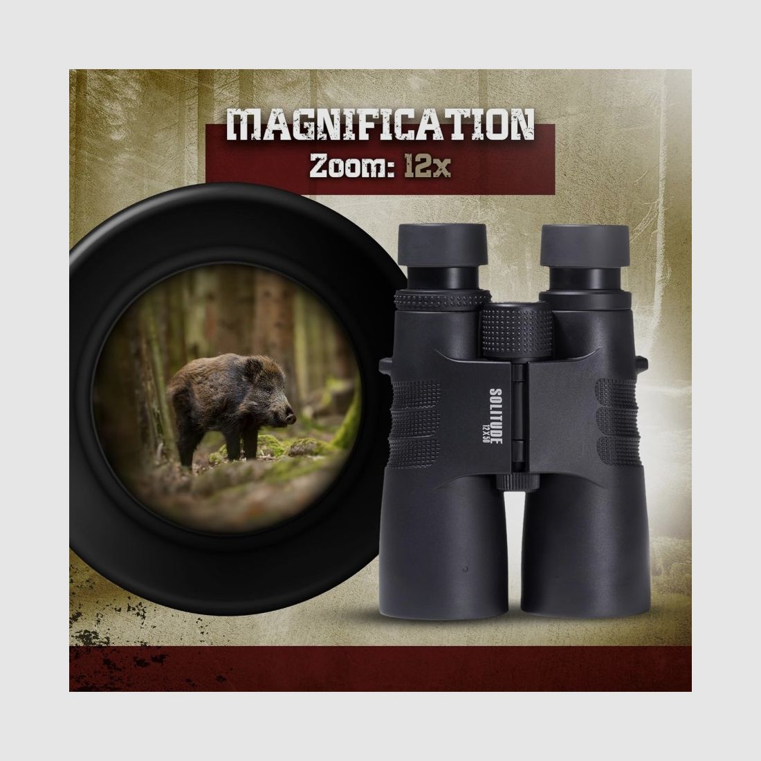Sightmark Fernglas Solitude SERIES 12x50 SM12004, Bild 6 von 6