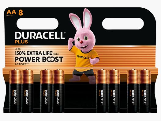 Duracell Batterien Plus AA MN1500
