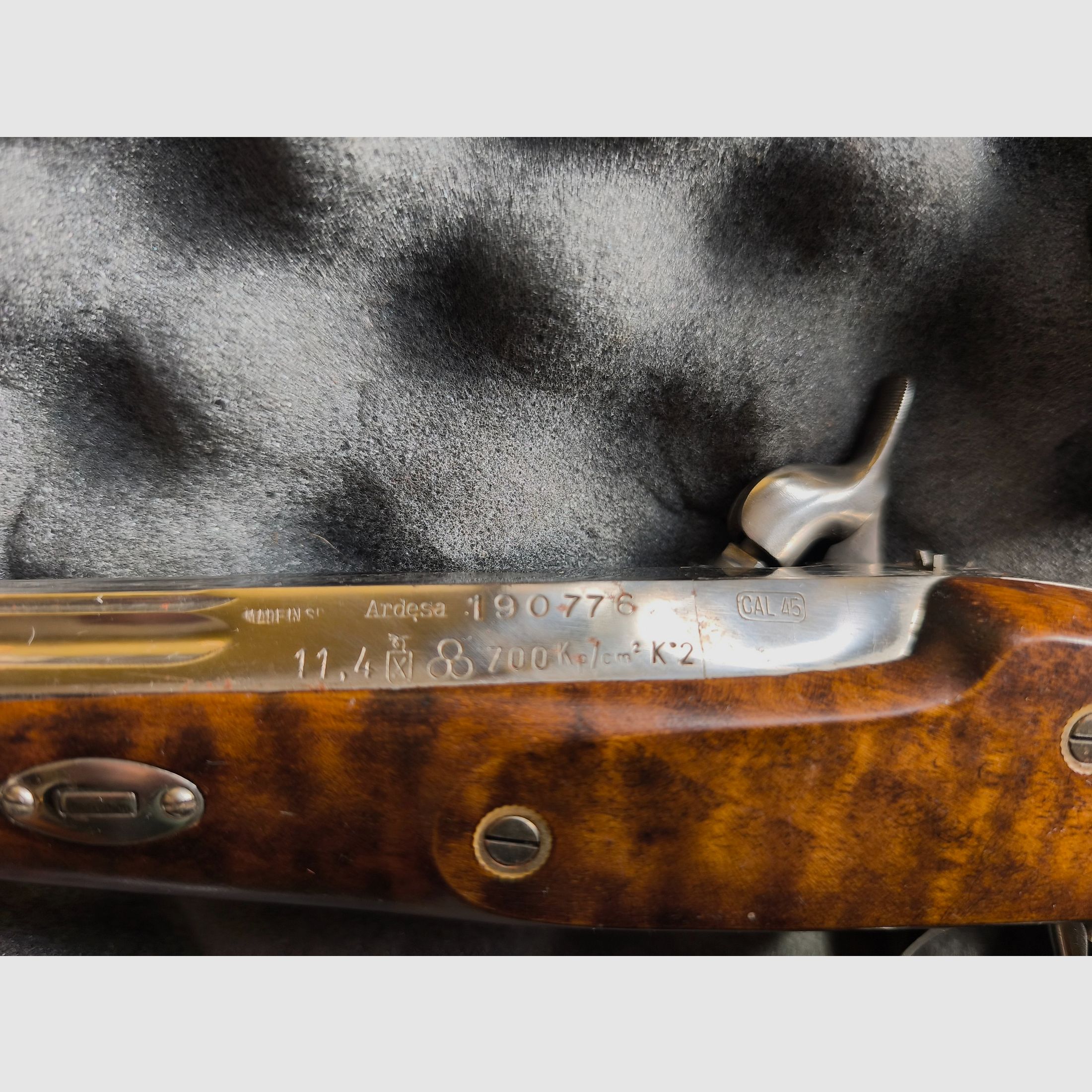 pistola avancarga de percusión española Ardesa, 11,4 mm (o calibre .45), imagen 7 de 7