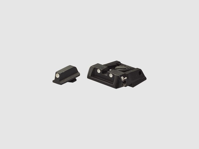 LPA SPS13WA30 Mikrometer-Visiersatz für Walther PPQ Q5 Match (nicht SF) – 3-Punkt