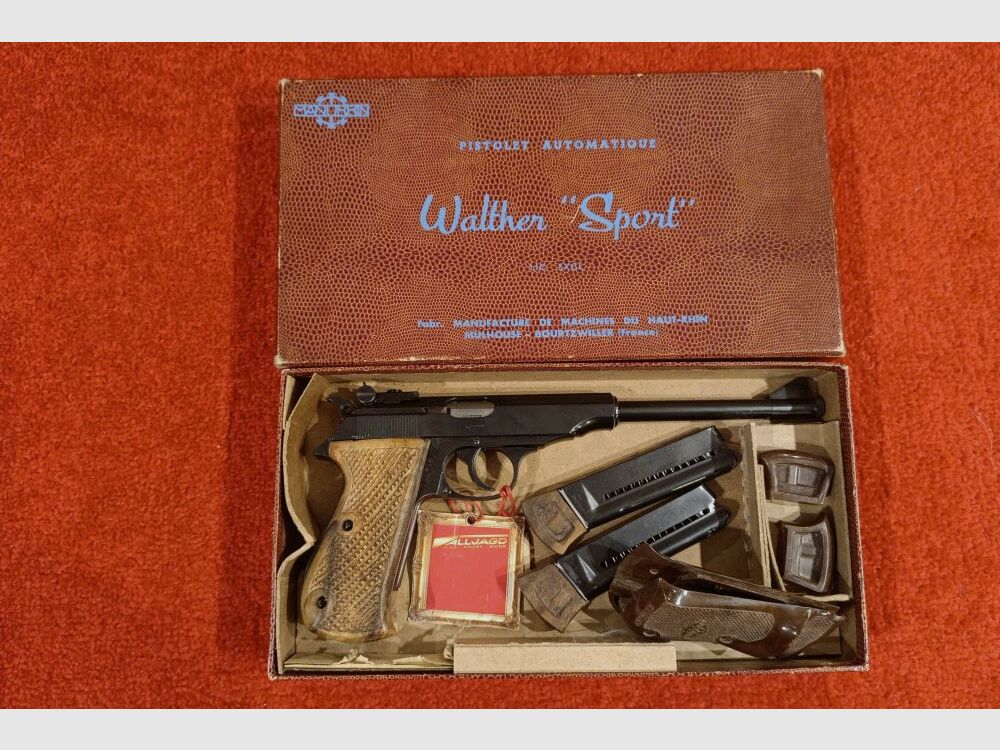 Walther PP Manurhin Mod. Sport .22lr