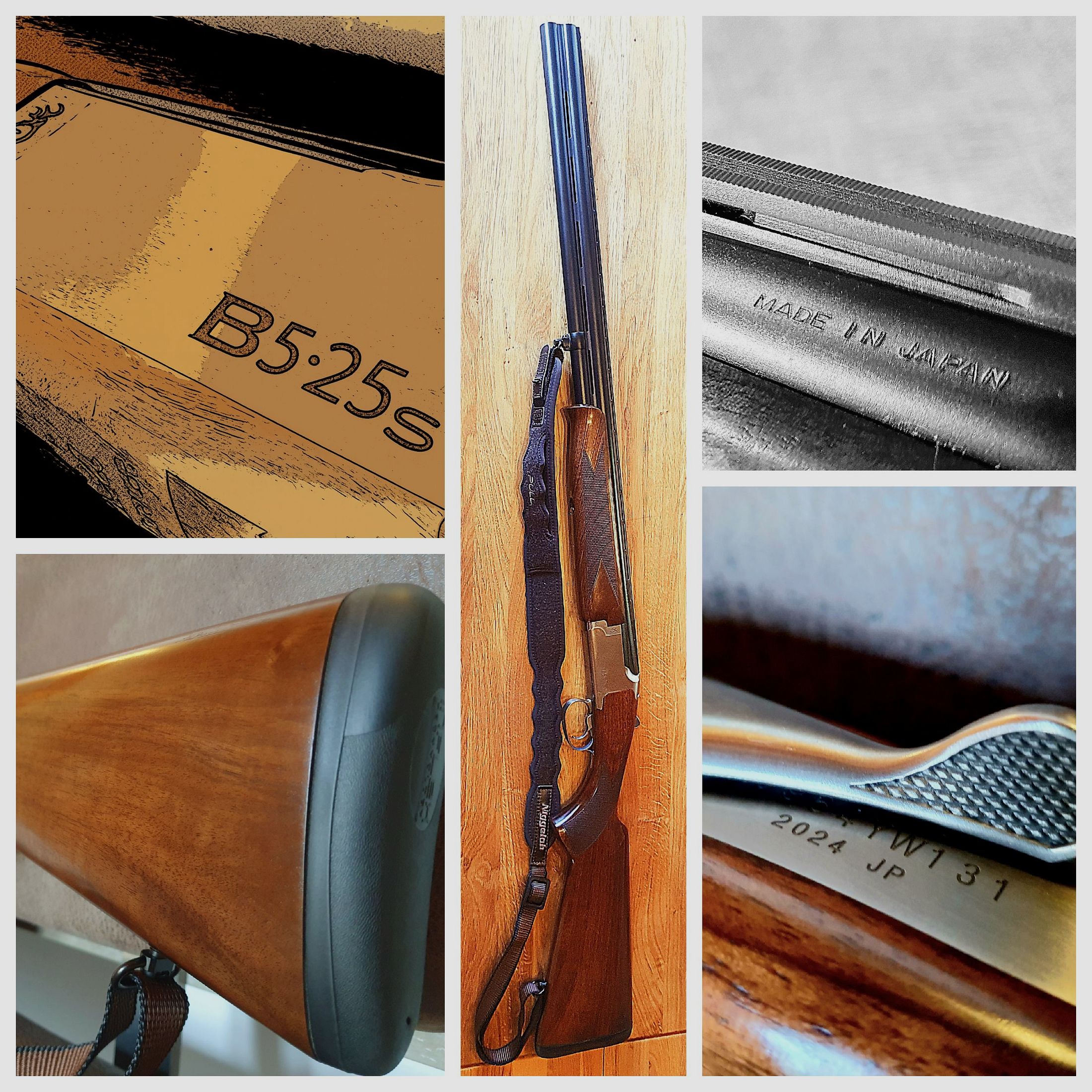 Browning b525s, Bockdoppelflinte, Flinte,Schrotflinte