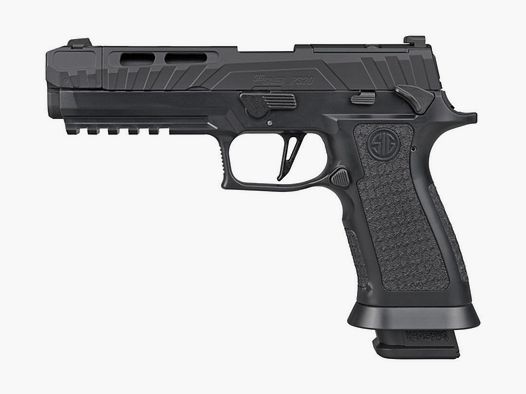 SIG SAUER P320 SPECTRE Comp Blackout 4,5mm - Druckluft Co2 Blowback