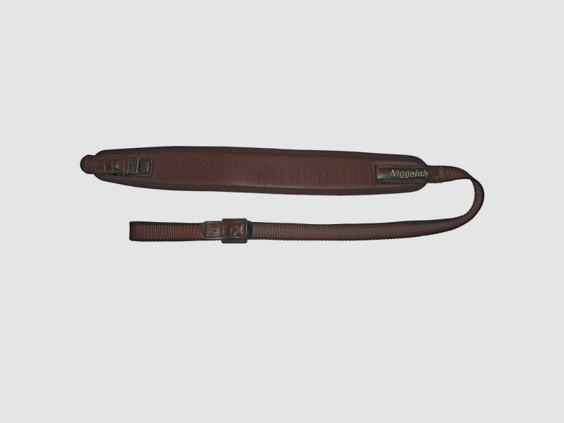COURROIE DE FUSIL NIGGELOH AVEC FERMETURE RAPIDE - MARRON