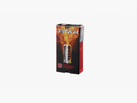 Titan knalpatronen 50 stuks 9mm P.A.K.