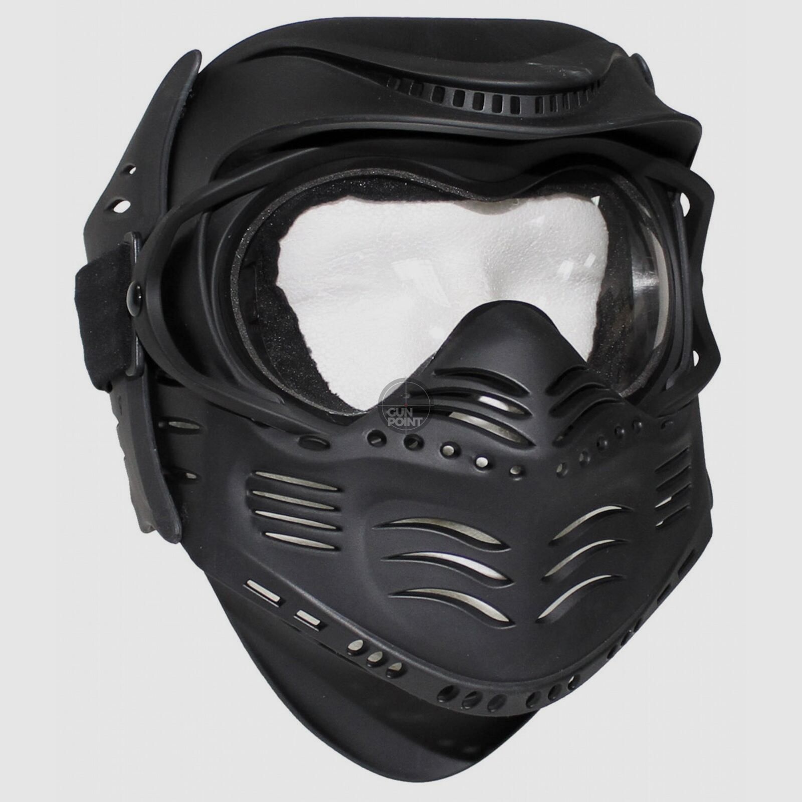 Gesichtsmaske, Fight",schwarz"