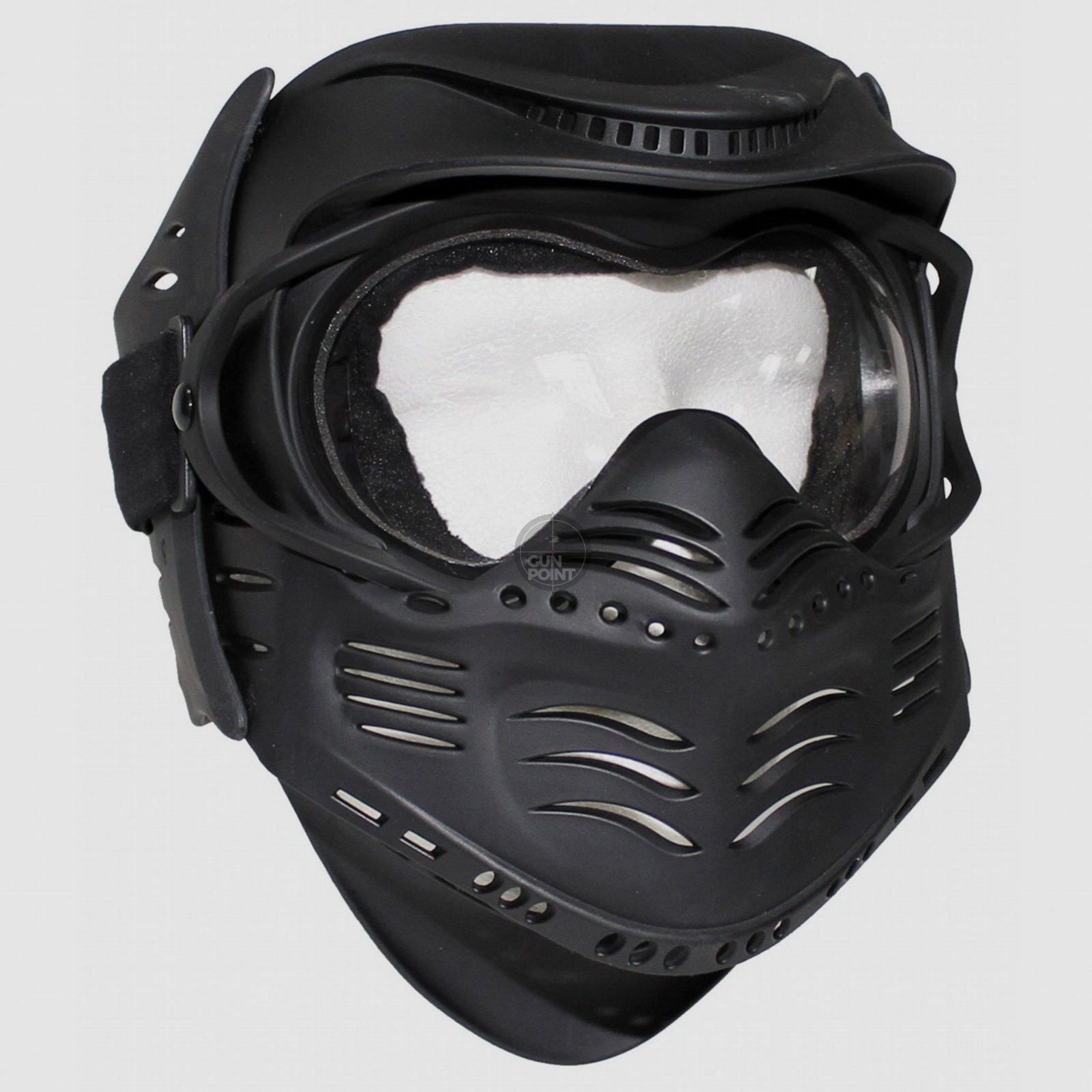 Gesichtsmaske, "Fight",schwarz