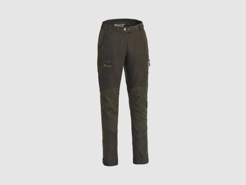 Pinewood Damen Hose Caribou Hunt Braun/Oliv 42-S