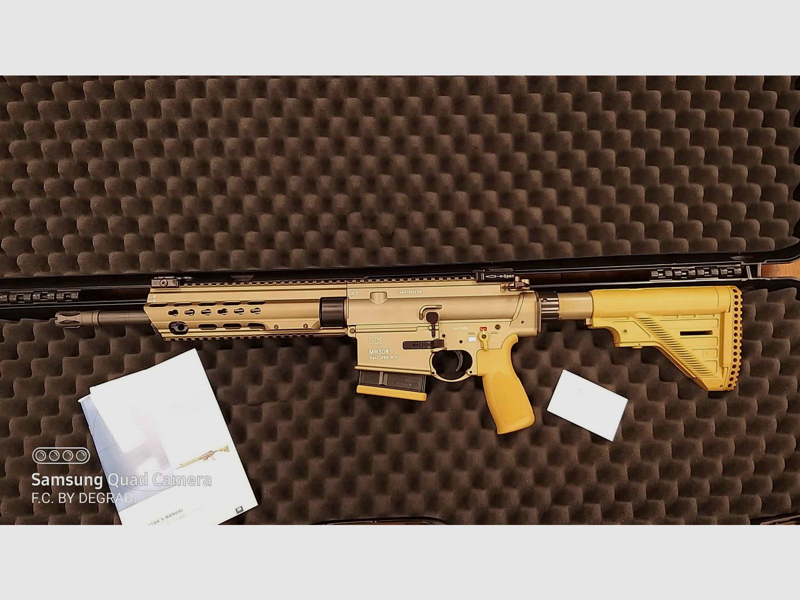 H&K HK HECKLER&KOCH MR 308 CAL. 308 WIN PUSTYNIA, zdjęcie 5 z 6