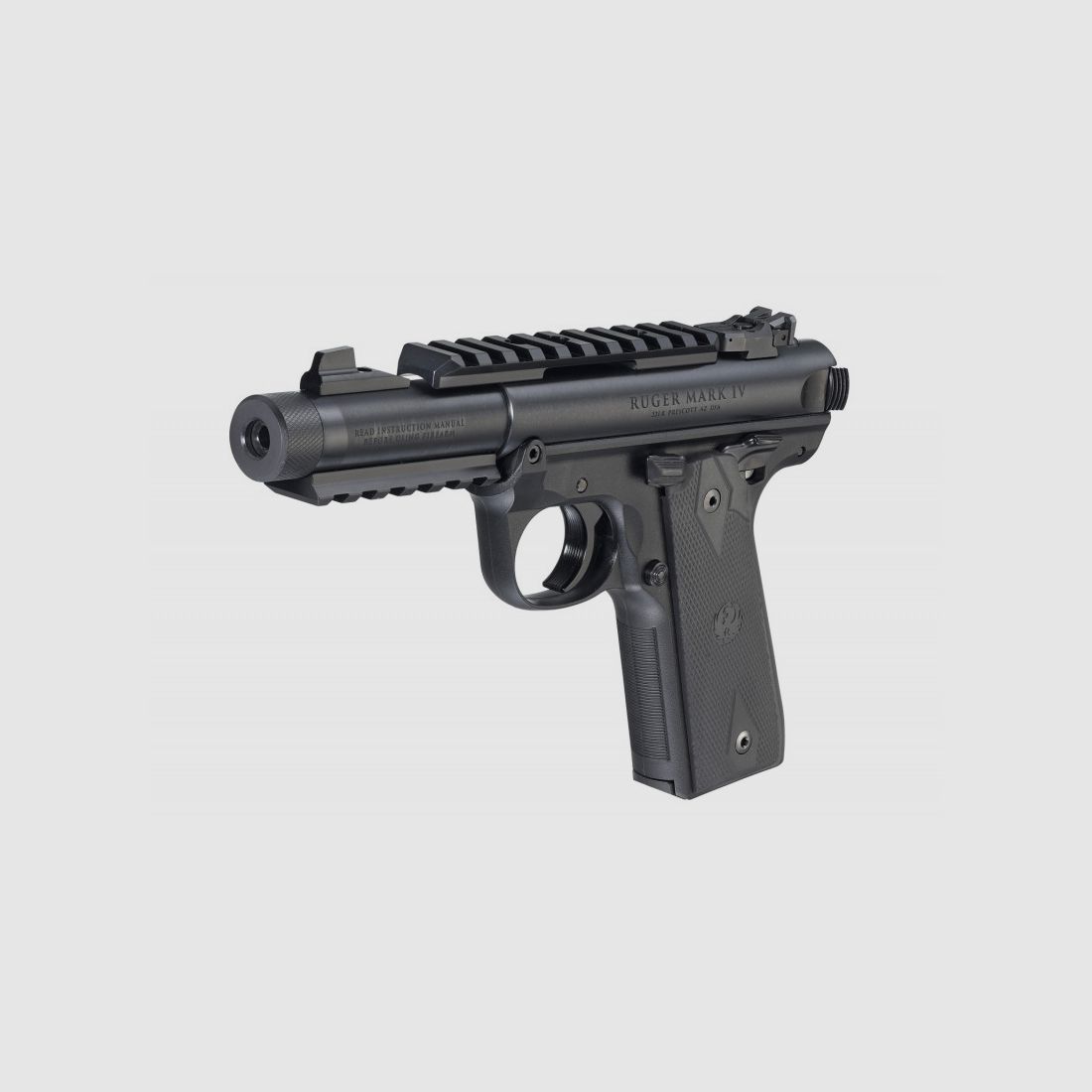 RUGER MARK IV 22/45 TACTICAL BRÜNIERT 4,4" 22 LR 1/2X28, Bild 6 von 6