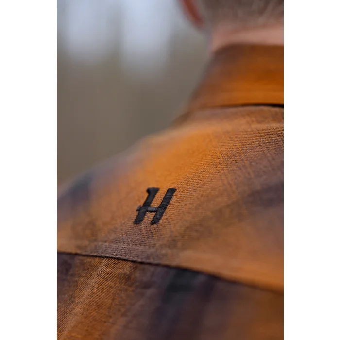 Camisa de hombre Harkila Folke L/S - Maple check (120263031), imagen 5 de 7