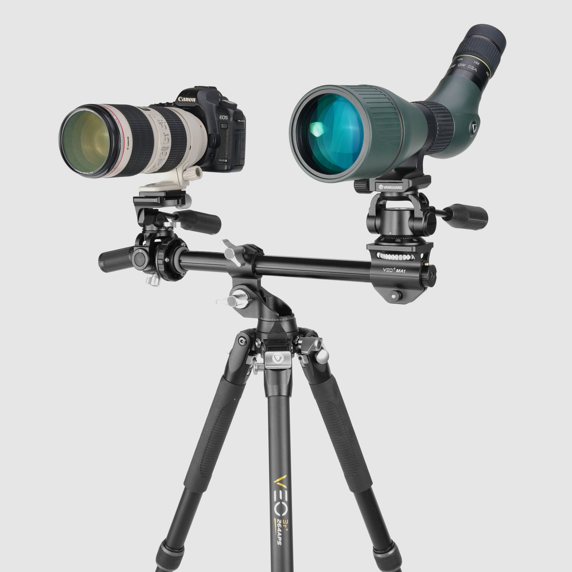 Vanguard Veo 3T+ 264APS – Trépied en aluminium, tête à 3 voies et colonne réglable, image 5 sur 8