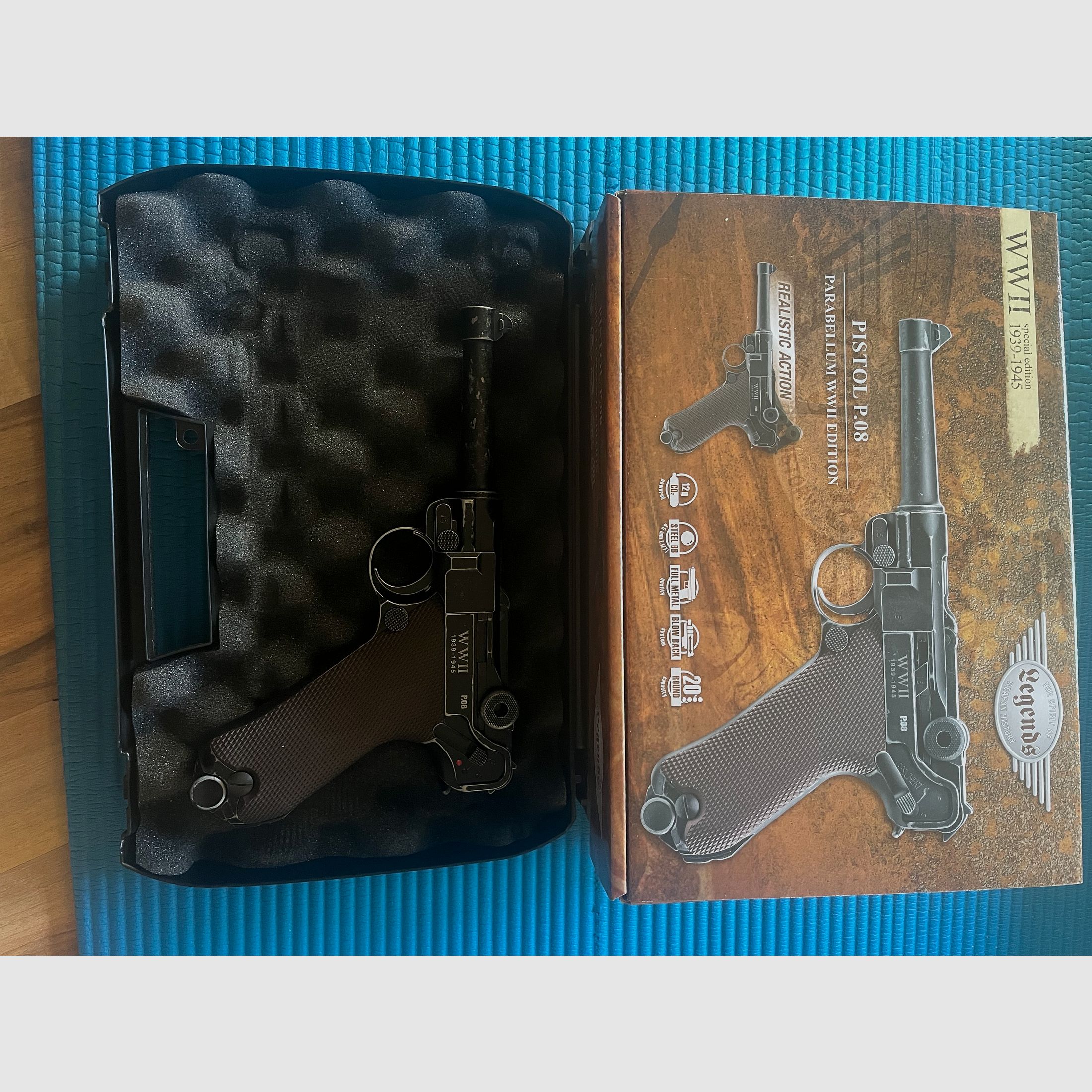 Umarex Legends P08 WW2 Édition spéciale 4,5 mm Co2