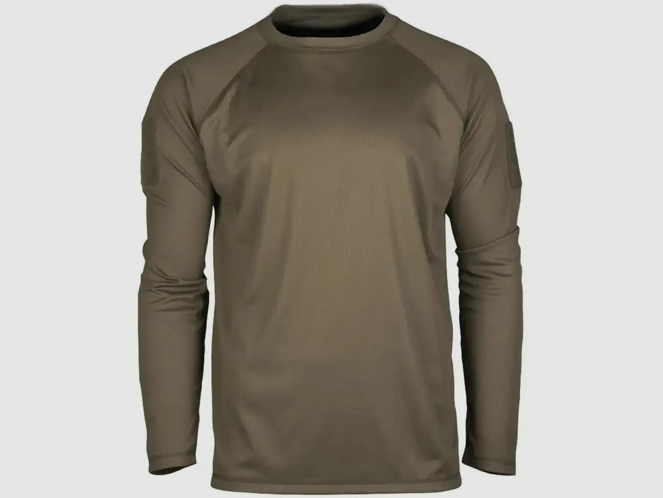 Mil-Tec Tactical Quickdry Chemise à Manches Longues - Olive / S Hommes