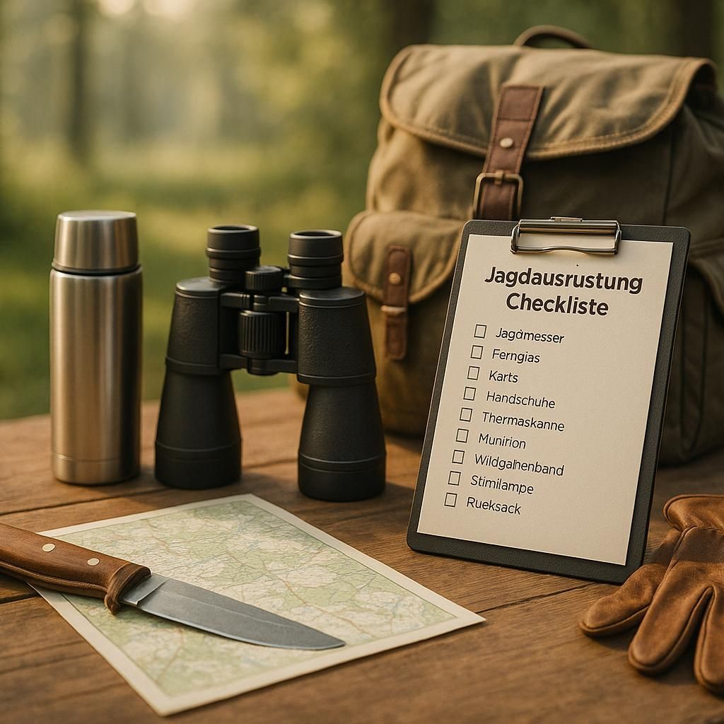 Jagdausrüstung Checkliste: Alles dabei?