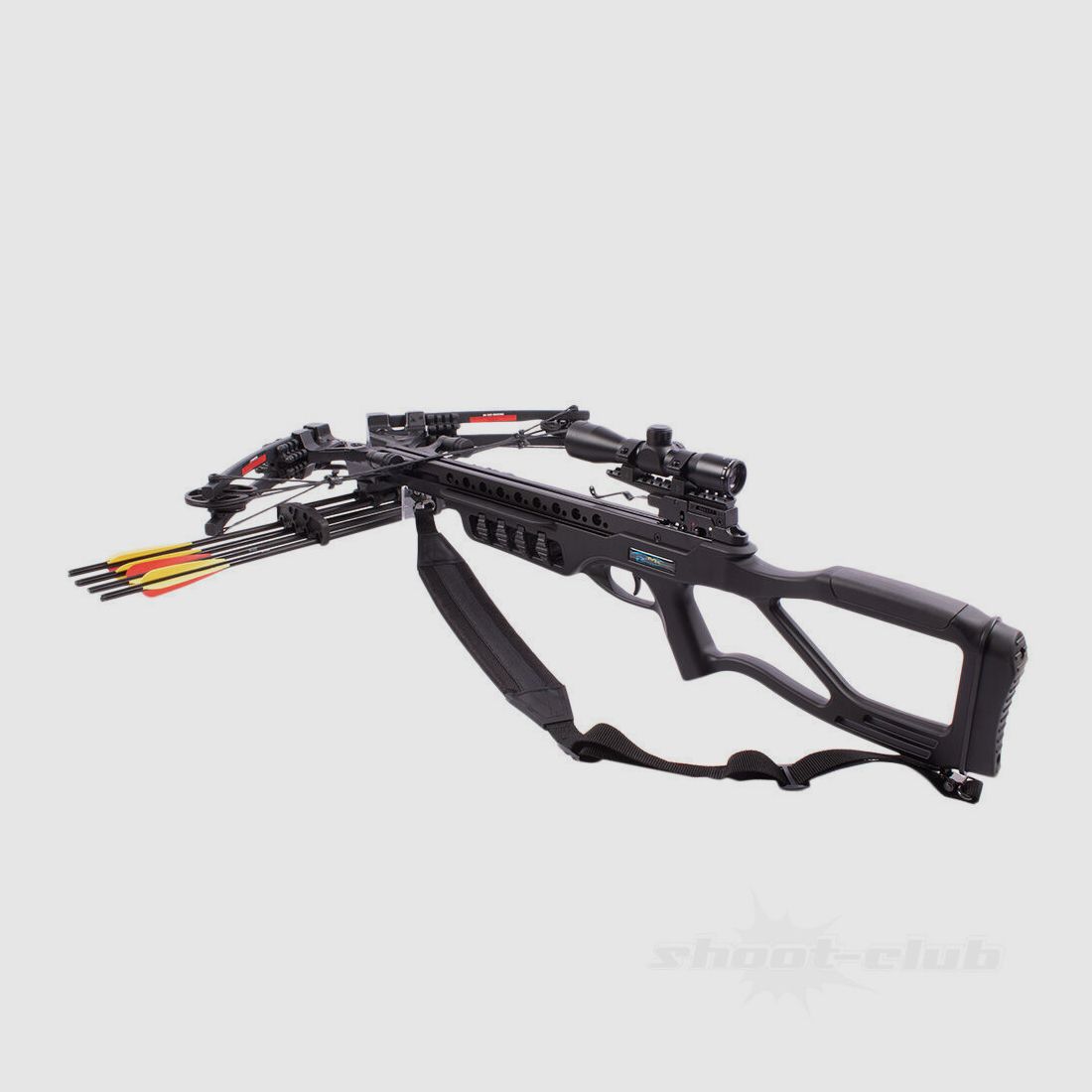 Man Kung Fighter XB86 Compound Armbrust Set 185 lbs Schwarz