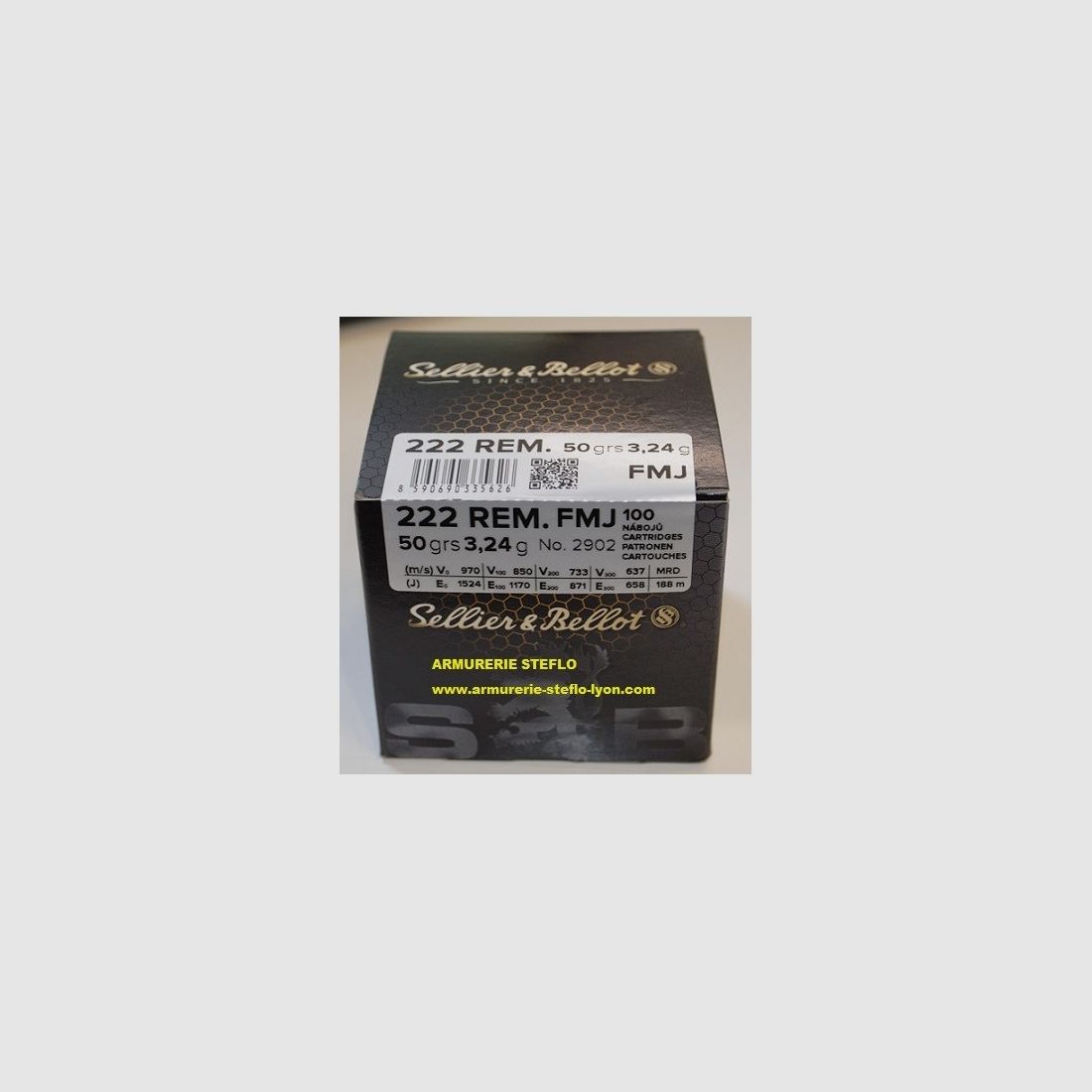 Sellier & Bellot 222R FMJ Vrac (x100)