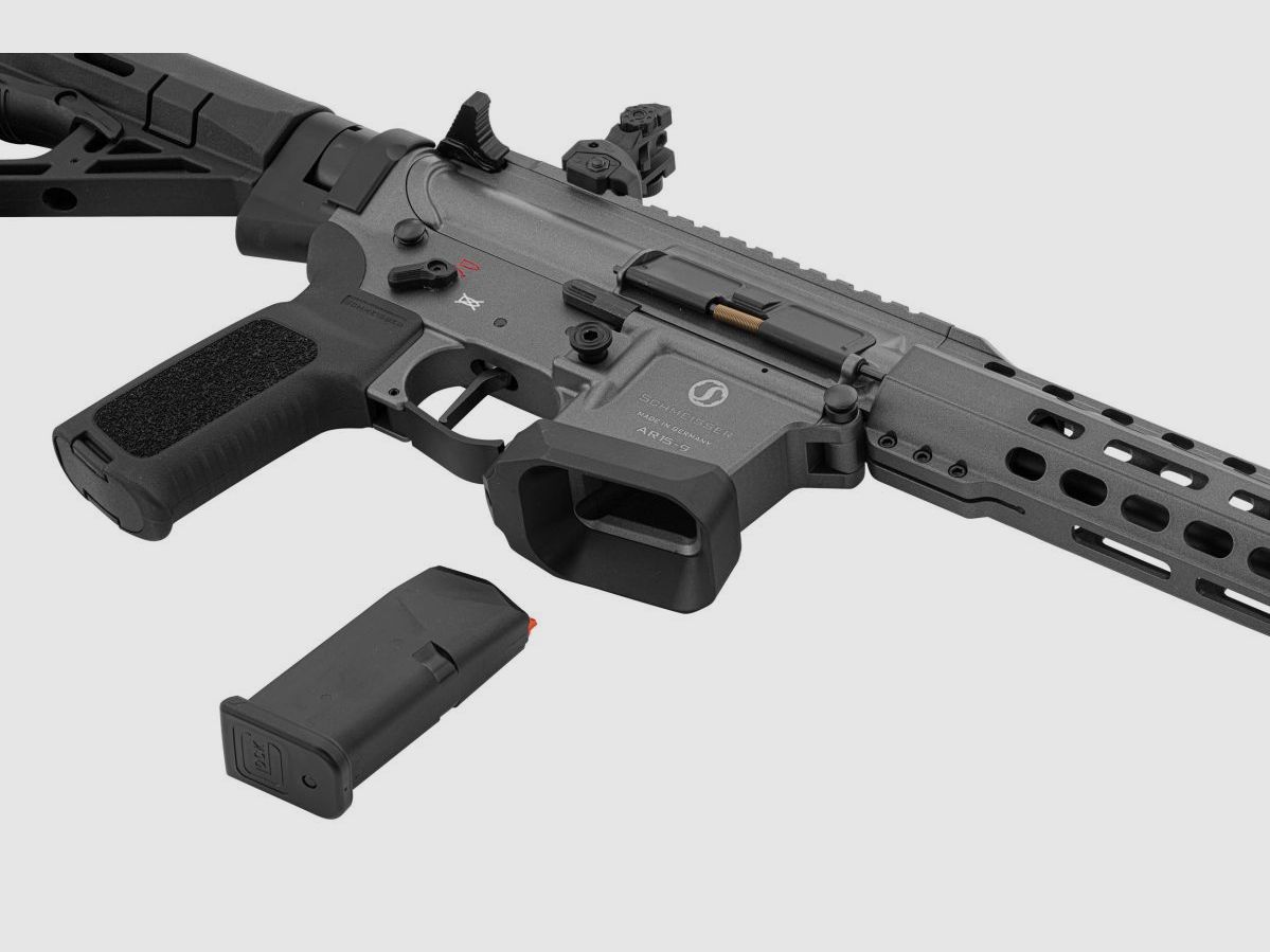 SCHMEISSER AR15-9 S4F DYNAMIC PCC GRAY, image 3 of 3