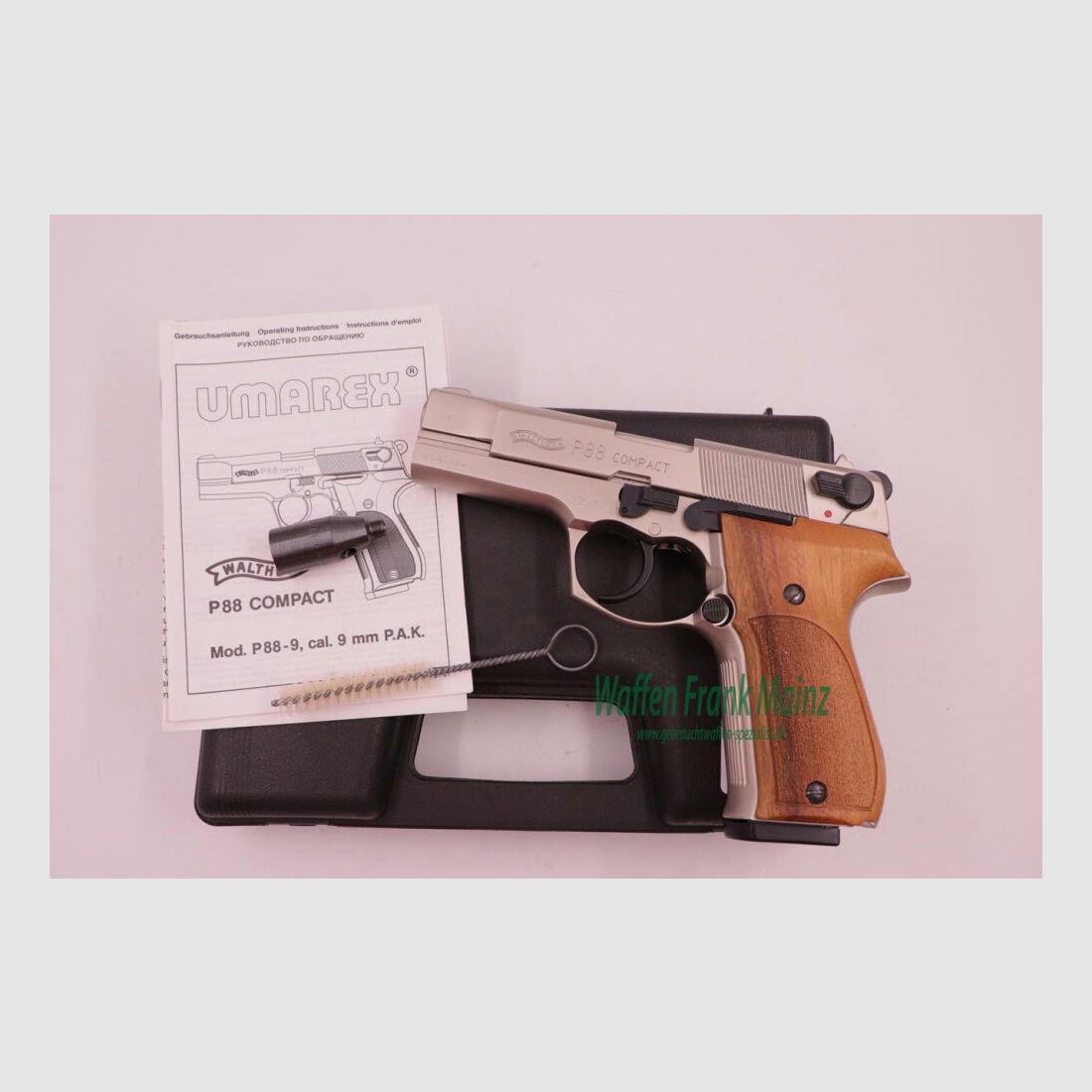 Walther - Ulm P88 Compact Nickel-Finish