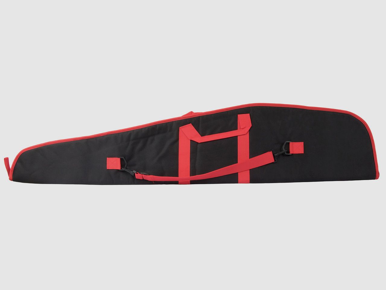 Gewehrfutteral Gewehrtasche Gamo 120 x 24 cm Polyester fĂĽr Waffen mit Zielfernrohr schwarz-rot