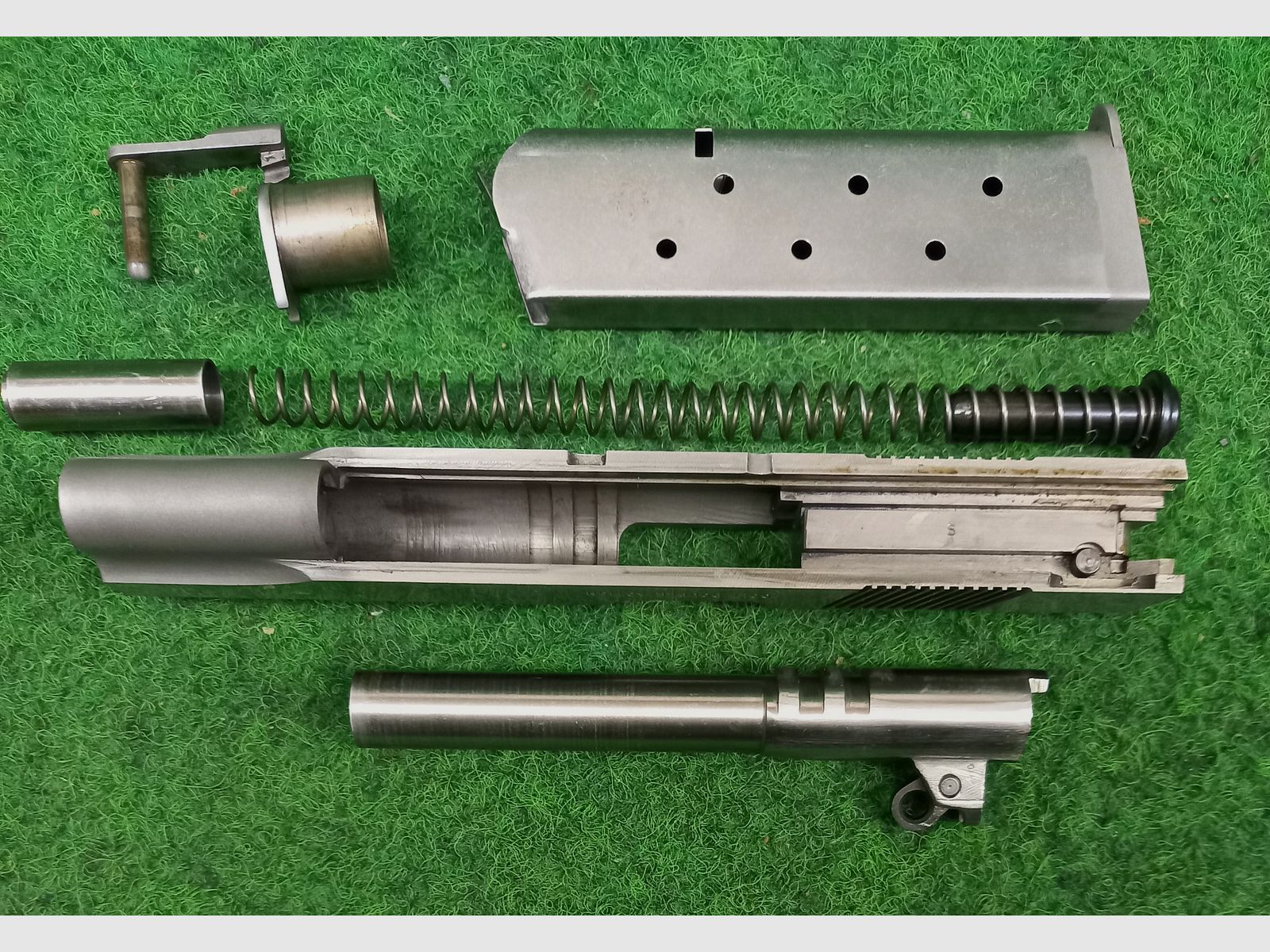 Colt Double Eagle pistol in .45 AUTO caliber in stainless steel,