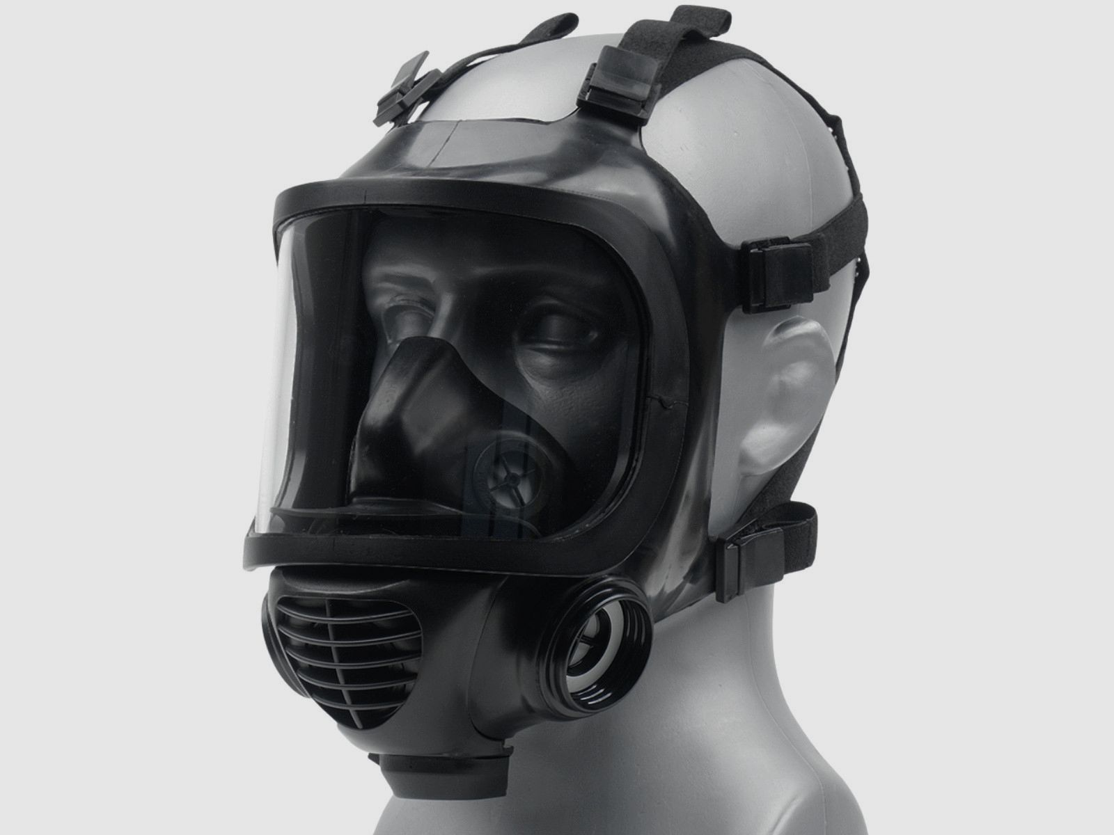 Gasmasker - CM-6 - Zwart - Universeel, afbeelding 1 van 7