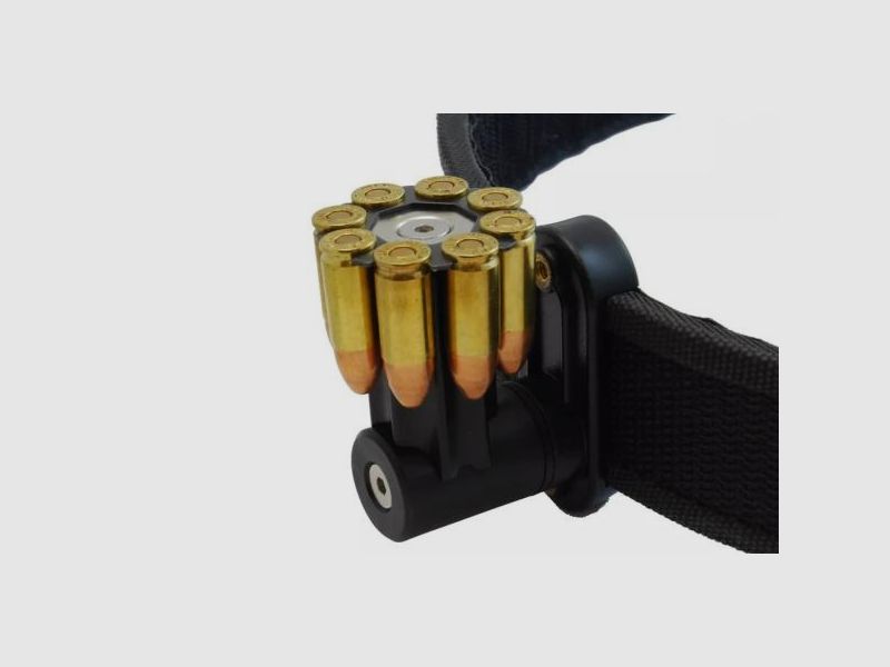 DOUBLE ALPHA Magazintasche FullMoon Clip Halter -magnetic 38/357/9mm    8-Schuss