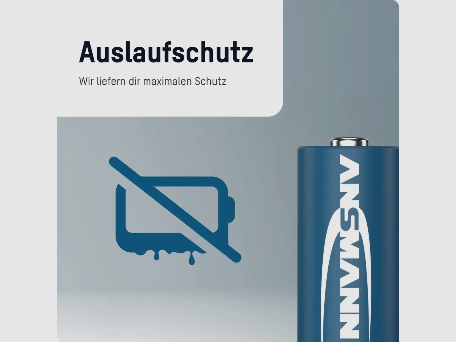 Pacco da 6 batterie alcaline CR123A Ansmann