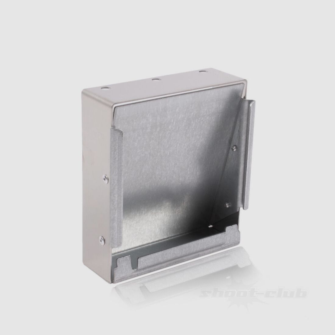 shoot-club GmbH stainless steel target box / bullet trap 14 x 14 cm