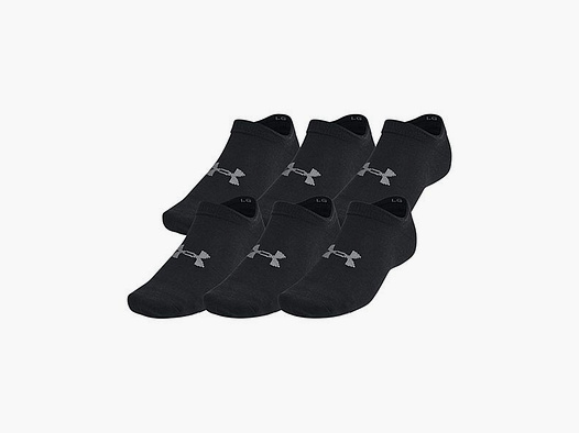 Under Armour Under Armour Füßlinge 6er Pack schwarz grau