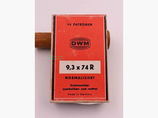 DWM, Berlin Büchsenpatronen 9,3x74R